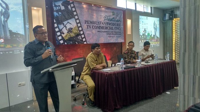 Disparbud Pamekasan Gelar Pelatihan Pembuatan Produk TV Commercial