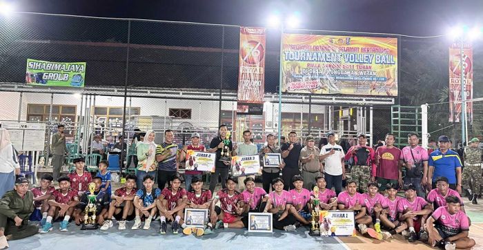 TMMD ke-128: Kodim Tuban Gelar Turnamen Voli