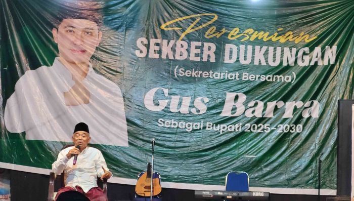 Peresmian Sekber Gus Barra, Kiai Asep: Tak Boleh Ada Orang Miskin di Mojokerto