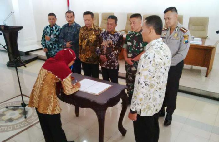 Jelang Pilkades, Puluhan Cakades Deklarasi Damai