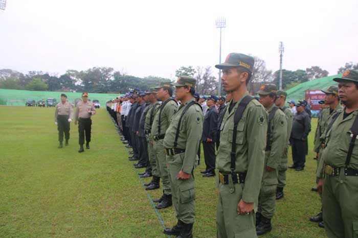 Polres Malang Kota Gelar Apel Operasi Mantap Brata 2018, Petakan Kerawanan Pemilu 2019