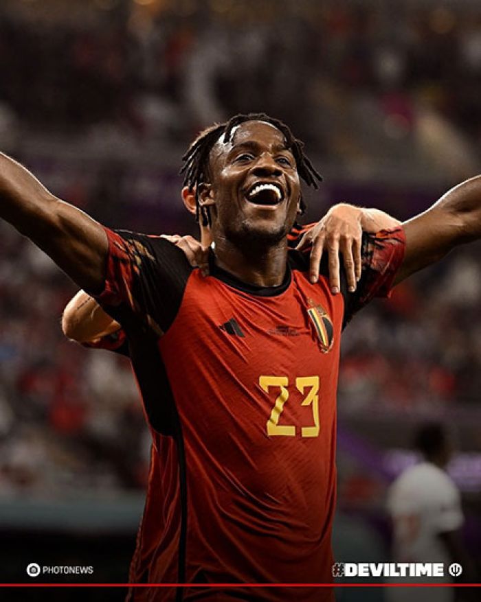 Hasil Piala Dunia 2022: Gol Tunggal Michy Batshuayi  Menangkan Red Devils