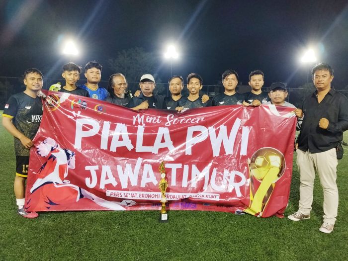 Final Mini Soccer Piala PWI Jatim Berakhir Manis untuk Judes FC
