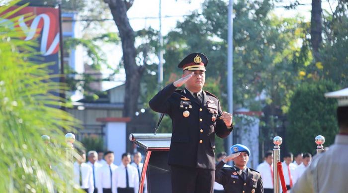 Pimpin Upacara Hari Lahir Pancasila 2026, Kapolres Gresik Bacakan Amanat Kepala BPIP