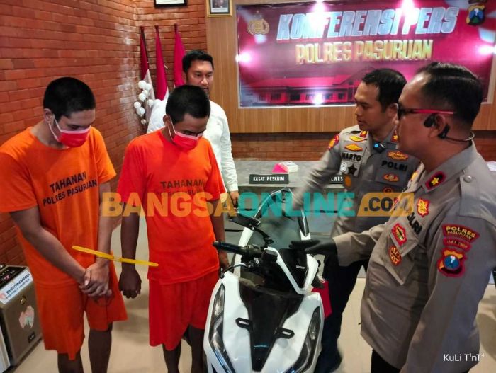 Polres Pasuruan Tangkap Tiga Pelaku Begal dan Jambret 3 TKP, Satu Korban Tewas