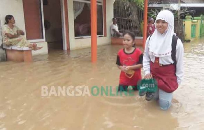 Giliran Curahmalang Jombang Direndam Banjir, Sekolah Diliburkan