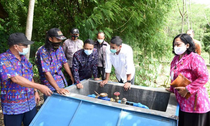 Pembangunan Rampung, ​Wali Kota Kediri Sidak Sumur Bor Hasil Usulan Dana Hibah Kementerian ESDM