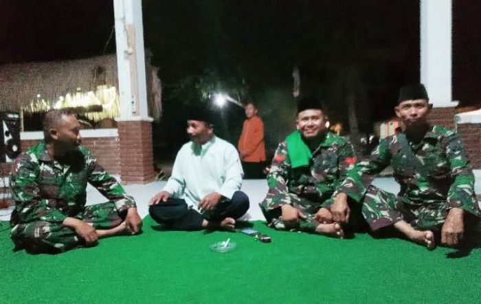 Katim Bintal TMMD 106 Gelar Bincang Santai dengan Tokoh Adat