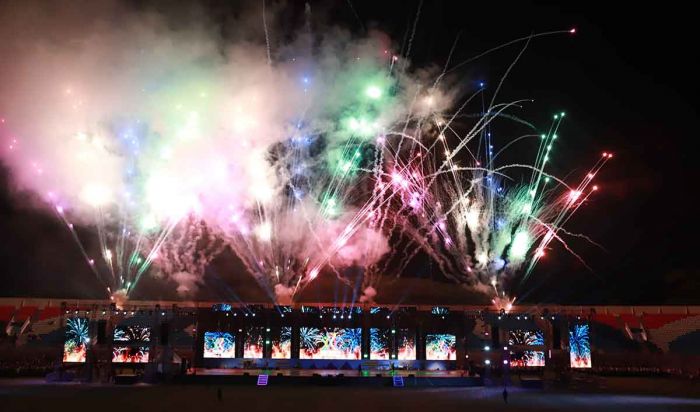 Semarak Closing Ceremony Porprov IX Jatim 2025 di Stadion Kanjuruhan Semarak Closing Ceremony Porprov IX Jatim 2025 di Stadion Kanjuruhan