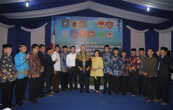 Bareng SBY, Emil Dardak Hadiri Silaturahmi Paguyuban Pencak Silat di Madiun