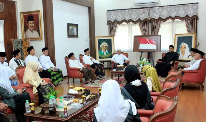 Terima Kunjungan PCNU Kota Pasuruan, Gus Ipul Diskusi soal Kelanjutan Pembangunan Payung Madinah