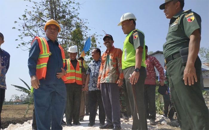 Kodim 0812 Lamongan Bersama Elemen Masyarakat Bertekad Sukseskan TMMD Imbangan