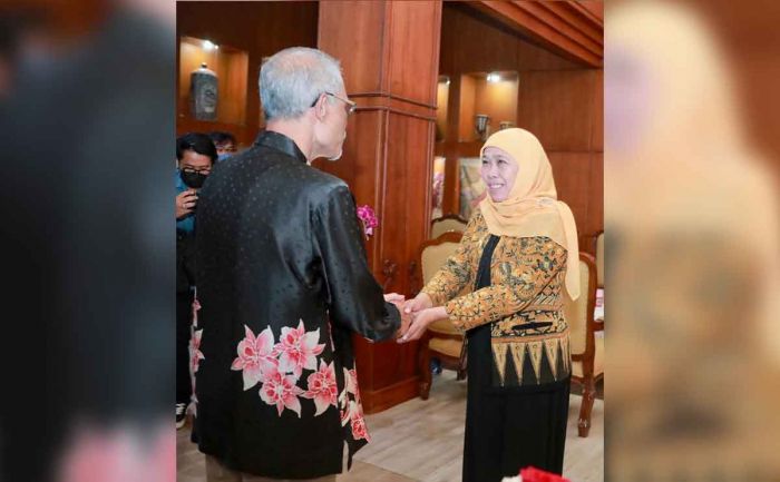 Terima Menteri dari Singapura di Juanda, Gubernur Khofifah Pererat Kerja Sama 3 Bidang