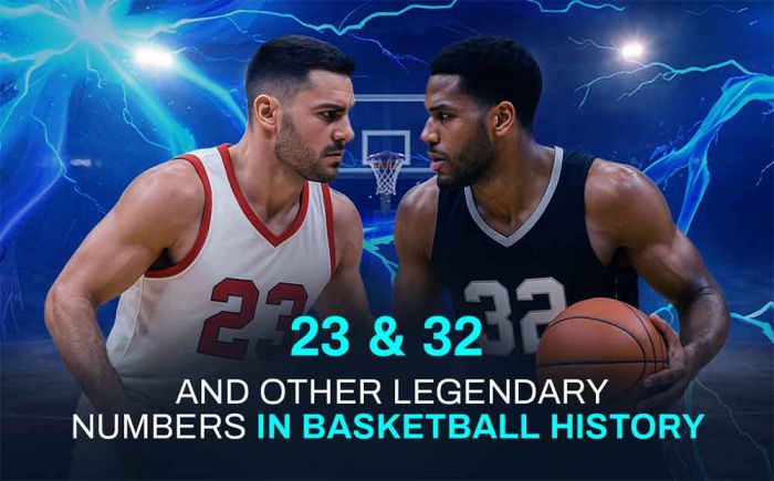 23, 32, dan Angka-Angka Legendaris Lainnya Dalam Sejarah Basket
