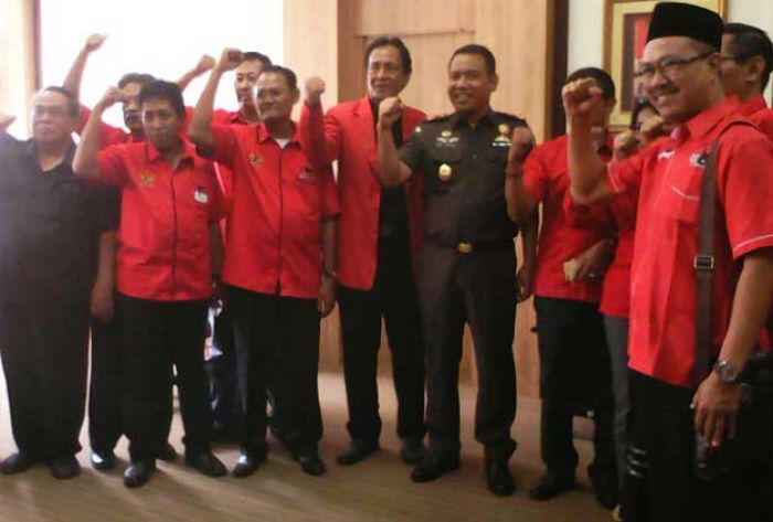 Dukung Pemberantasan Korupsi, Pengurus PDIP Sidoarjo Sambangi Kejaksaan