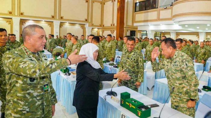 Gubernur Khofifah Tegaskan Sinergi Pemprov Jatim dan Kodam V/Brawijaya