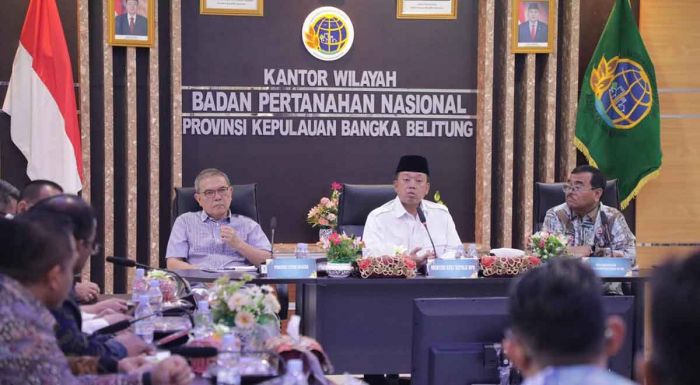 Menteri ATR/BPN Dorong Sertifikasi Tanah Proaktif dan Terukur di Bangka Belitung Menteri ATR/BPN Dorong Sertifikasi Tanah Proaktif dan Terukur di Bangka Belitung