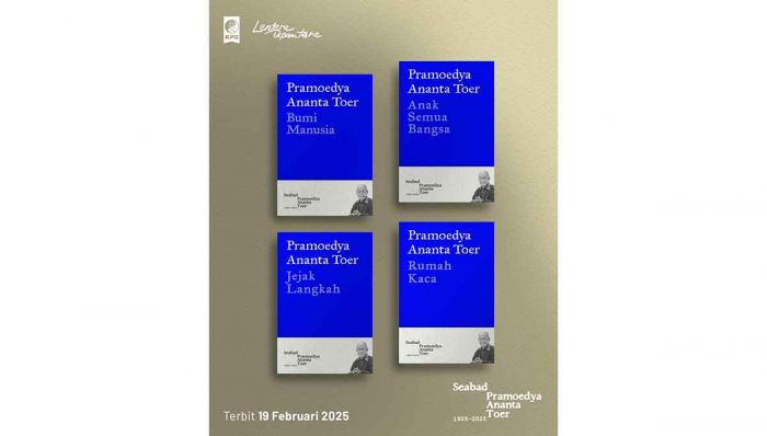 Merayakan Seabad Pramoedya Ananta Toer, KPG Cetak Ulang 