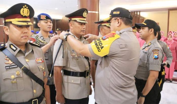 Kapolda Jatim Pimpin Sertijab Empat PJU dan Kapolres Malang Kota