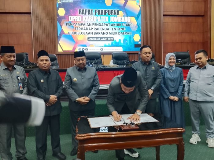Seluruh Fraksi DPRD Jombang Sepakat Raperda Aset Disahkan, Soroti Penguasaan Pihak Ketiga
