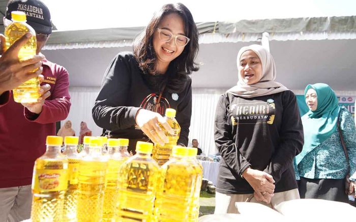 Pasar Murah Sepanjang Ramadan, Ketua TP PKK Kabupaten Kediri: Semoga Bantu Warga Penuhi Kebutuhannya