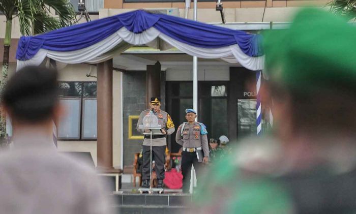 Polres Blitar Terjunkan 106 Personel saat Operasi Keselamatan Semeru 2025