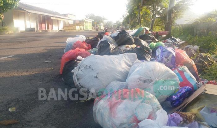 Pasca Penyegelan TPA Buluh, Kota Bangkalan Mulai Dibanjiri Sampah
