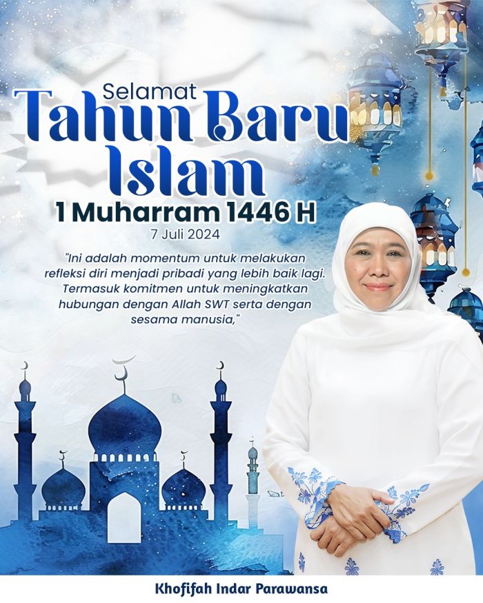 Peringatan Tahun Baru Islam 1446 H, Khofifah Berpesan untuk Perkuat Solidaritas Kemanusiaan