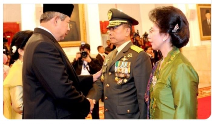 Dituding Mau Kudeta AHY, Foto Moeldoko Diposting saat Dilantik SBY sebagai Panglima TNI