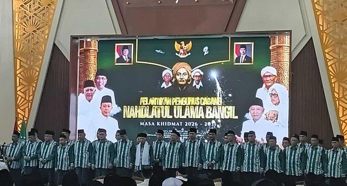 Usung Tema NU untuk Bangsa, Pengurus PCNU Bangil Periode 2026-2031 Resmi Dilantik