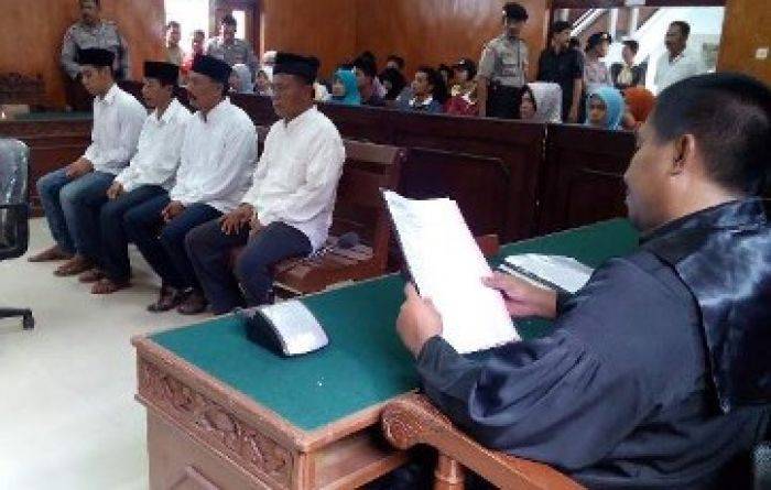 4 Terdakwa Carok Massal di Pamekasan Dituntut Hukuman Berbeda