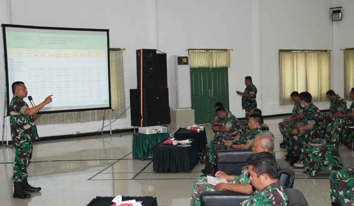 Kasiren Korem 084/BJ Buka Giat Pendataan Pembinaan Logistik Wilayah