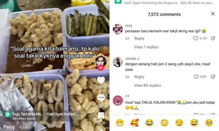 Ramadhan Semakin Dekat, Netizen Tak Sabar Berburu Takjil