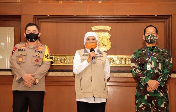 PSBB Surabaya Raya, Forkopimda Jatim Siapkan Tim Pengampu untuk Asistensi Kota Surabaya