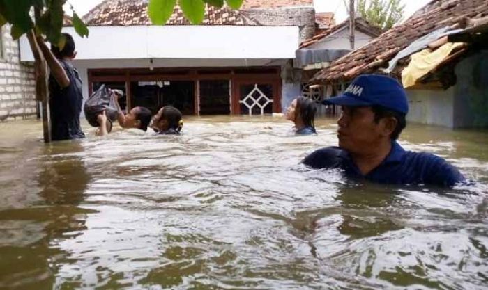 Banjir Besar Hantam Sampang Lagi, Ketinggian Air Capai 2 Meter