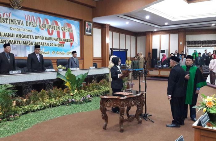 PAW, Nasihan Dilantik Jadi Anggota DPRD Gresik