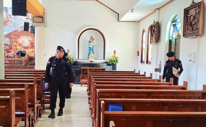 Polrestabes Surabaya Terima Permintaan Sterilisasi dari Gereja Berkapasitas Besar Jelang Natal