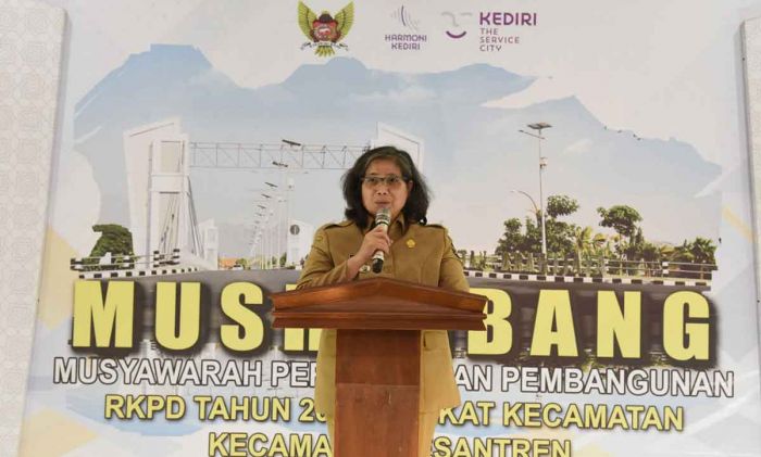 Arahan Pj Wali Kota Kediri saat Buka Musrenbang Kecamatan