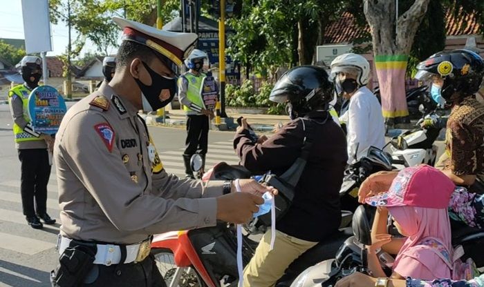 Satlantas Polres Pamekasan Gelar Operasi Zebra Semeru 2020 Selama 2 Pekan