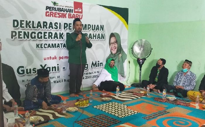 Perempuan Penggerak Perubahan Deklarasi Dukung Pasangan Niat di Pilbup Gresik 2020