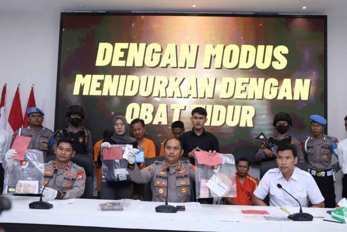 Satreskrim Polres Ngawi Ungkap Kasus Pencurian Truk dengan Modus Bius Korban