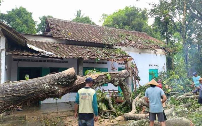 Diterjang Angin Kencang, Rumah dan Dua Motor Milik Warga Blitar Rusak Diterjang Angin Kencang, Rumah dan Dua Motor Milik Warga Blitar Rusak