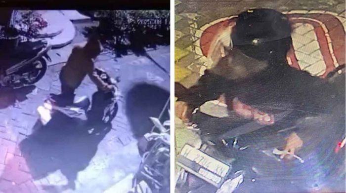 Curanmor di Surabaya, Pelaku Terekam CCTV Kampung
