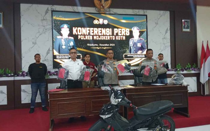 Polres Mojokerto Kota Ungkap Kasus Pembunuhan