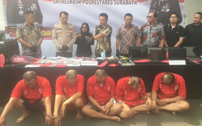 Polisi Beberkan Peran Pelaku Perampokan di Perumahan Elit Puri Galaxy Surabaya