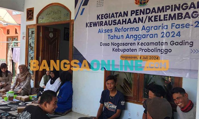 Tingkatkan Kesejahteraan Petani, BPN Kabupaten Probolinggo Gelar Pelatihan