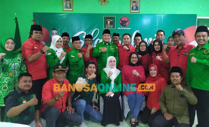 Bahas Kemenangan Ganjar Pranowo, 2 DPC Parpol di Jombang Gelar Silaturahmi