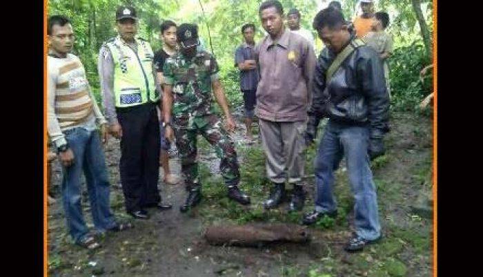 Gali Kuburan di TPU Nganjuk, Temukan Mortir Peninggalan Belanda