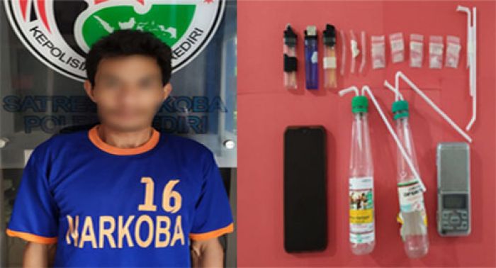 Pengedar Narkoba dari Wonojoyo Kediri Ditangkap Polisi