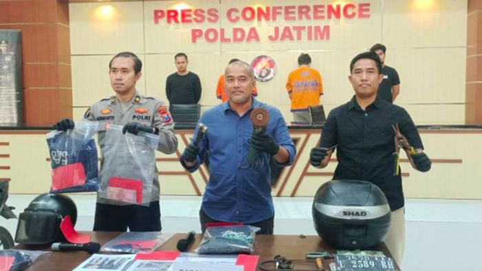 Polda Jatim Bekuk Komplotan Curanmor Spesialis Bobol Kos, Pelaku Ahli Jebol Beragam Kunci Gembok